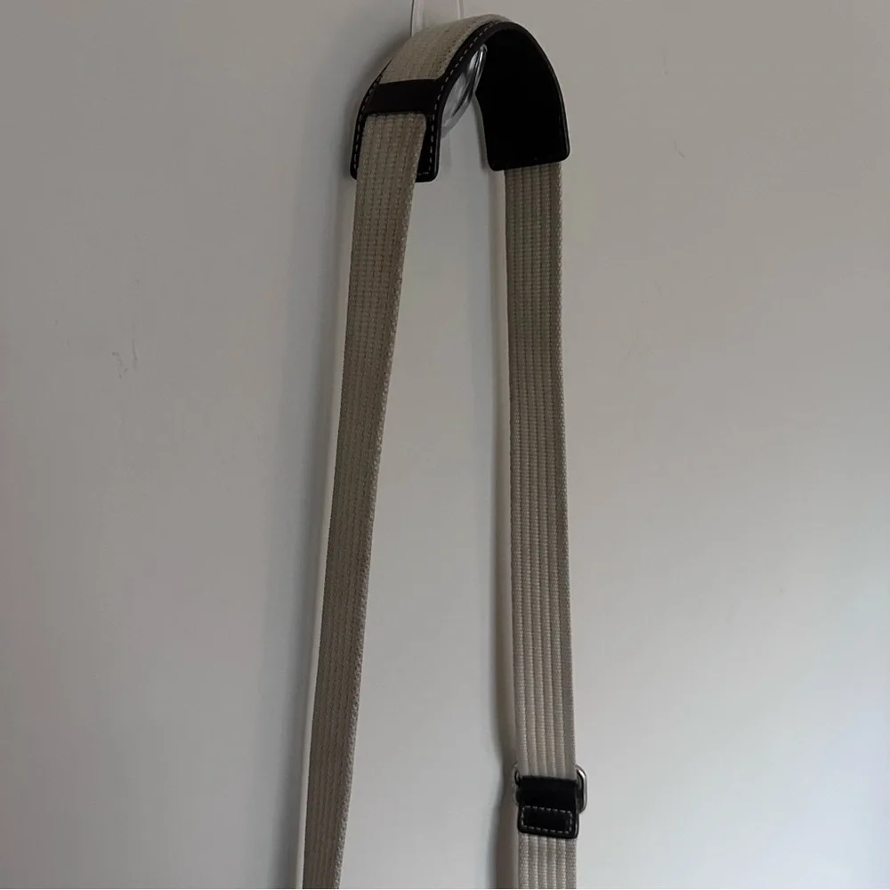 Coach Brown Signature Crossbody with Beige Strap - Picture 8 of 10